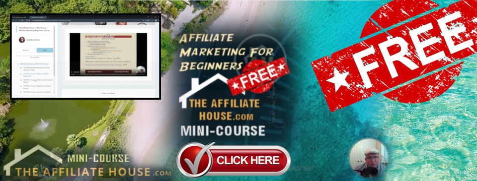the affiliate house mini course banner