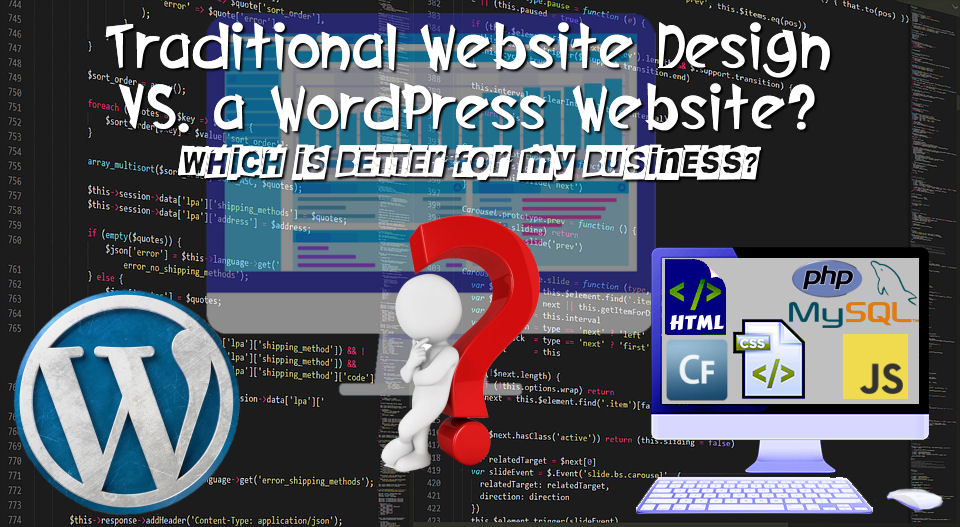 WordPress vs Traditional Building A Business Website